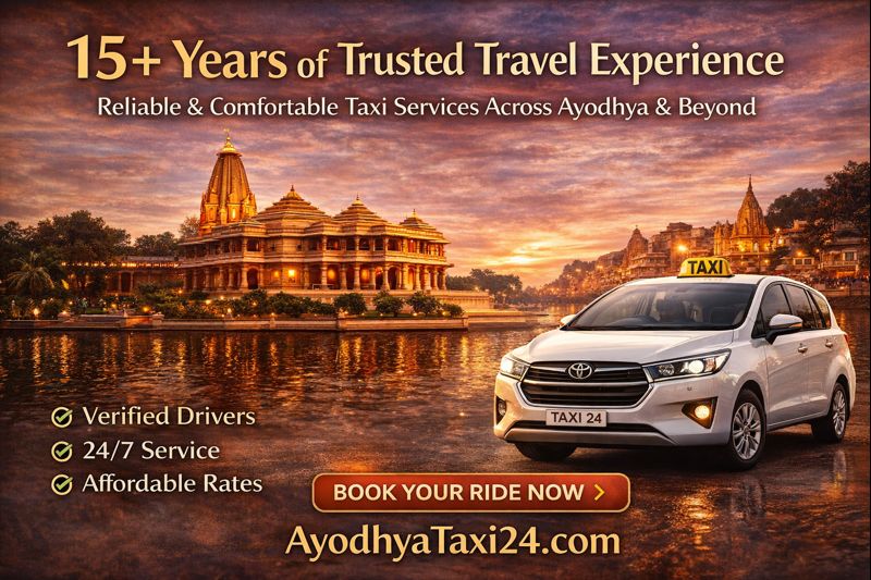 Ayodhya Taxi24 Banner